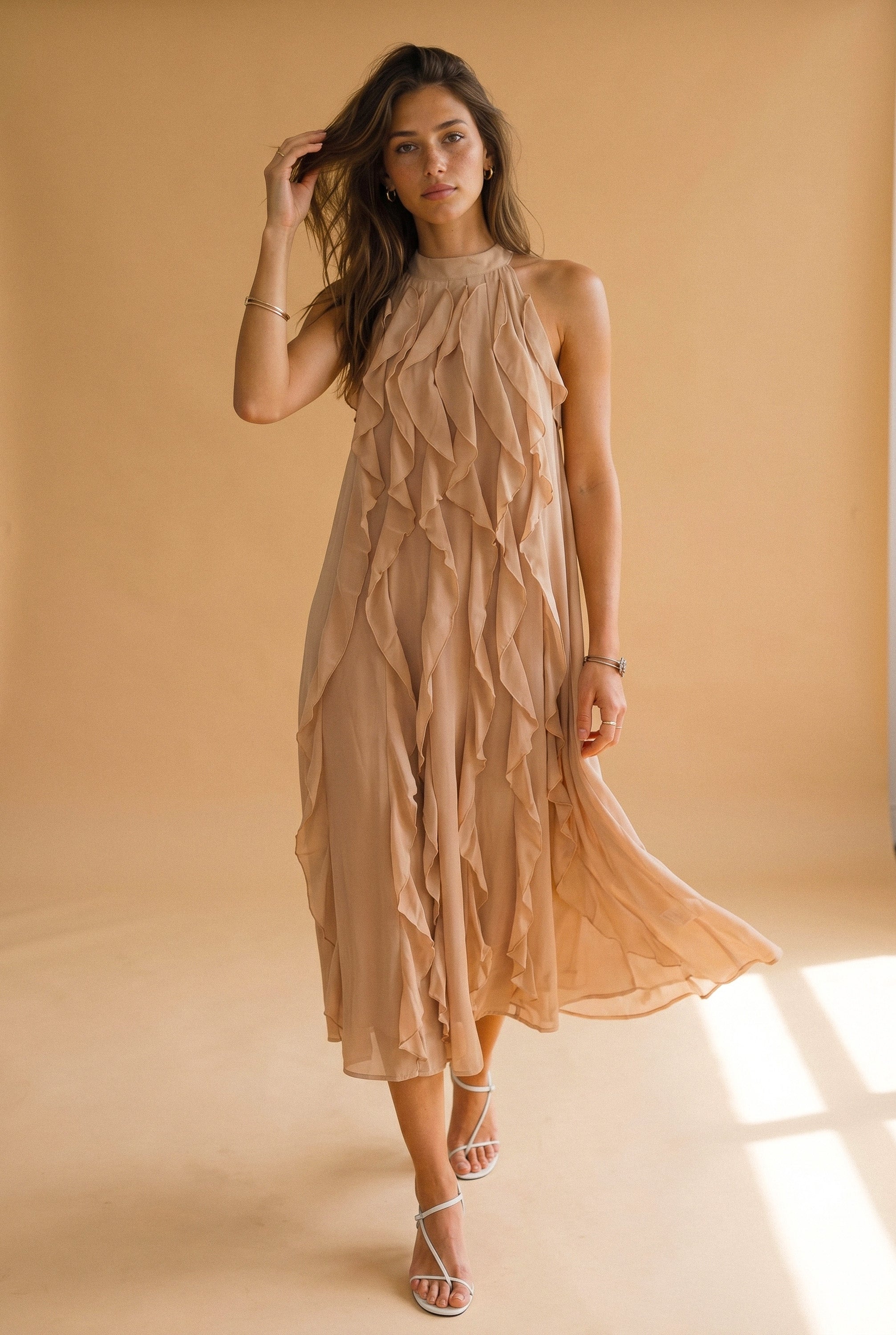 Dress Dahlia Latte