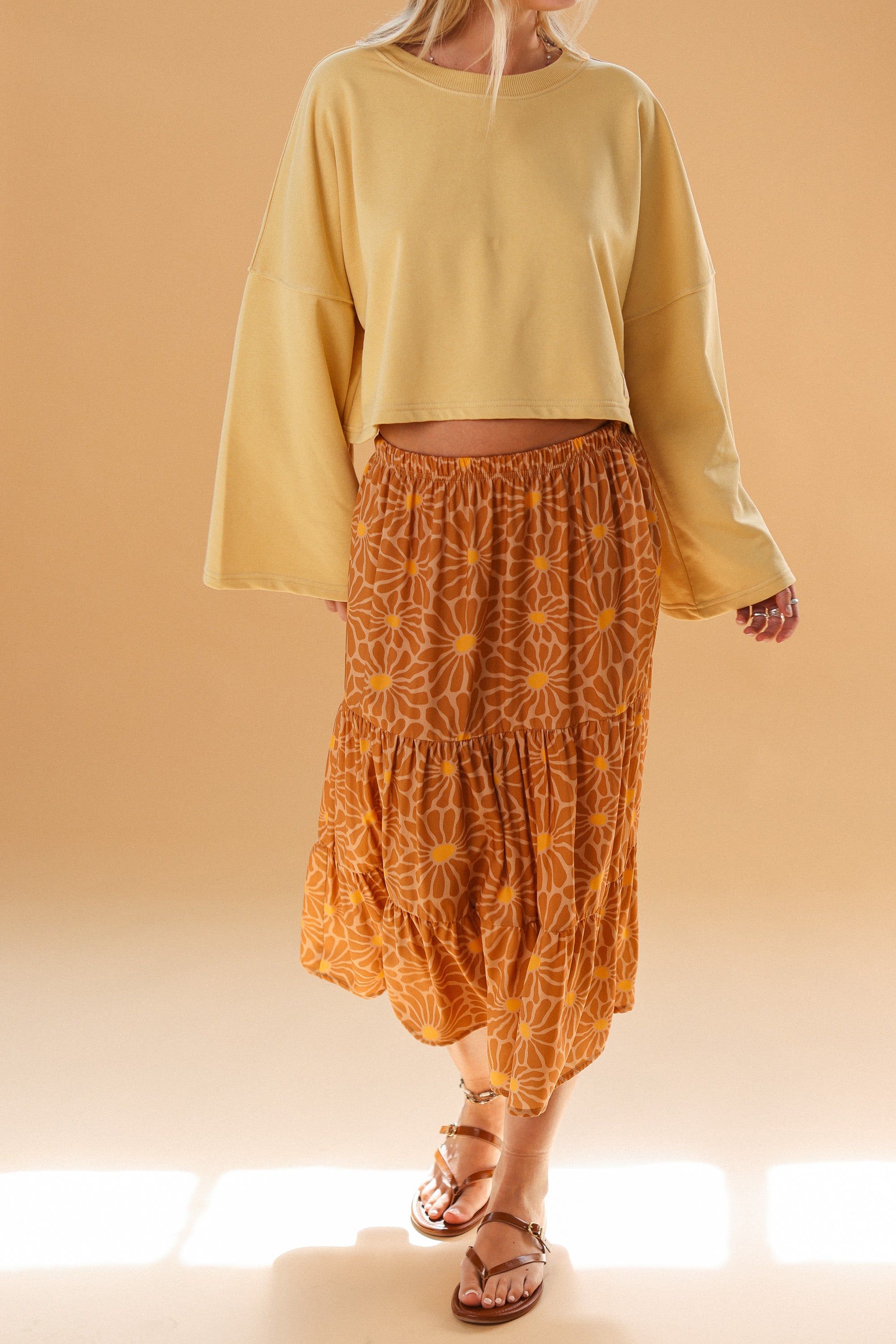 Skirt Martha Retro Daisies