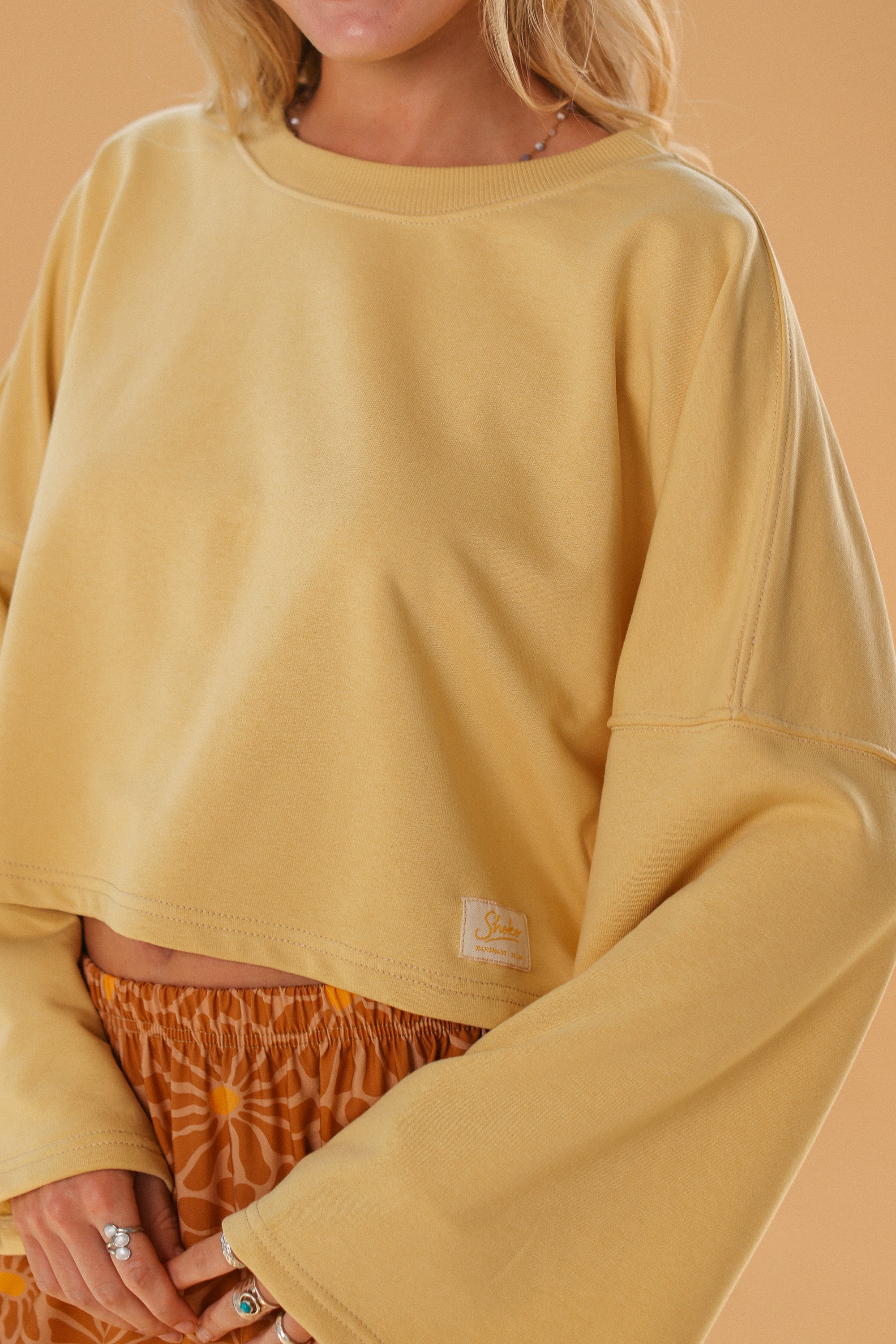 Sweatshirt Joe Mustard