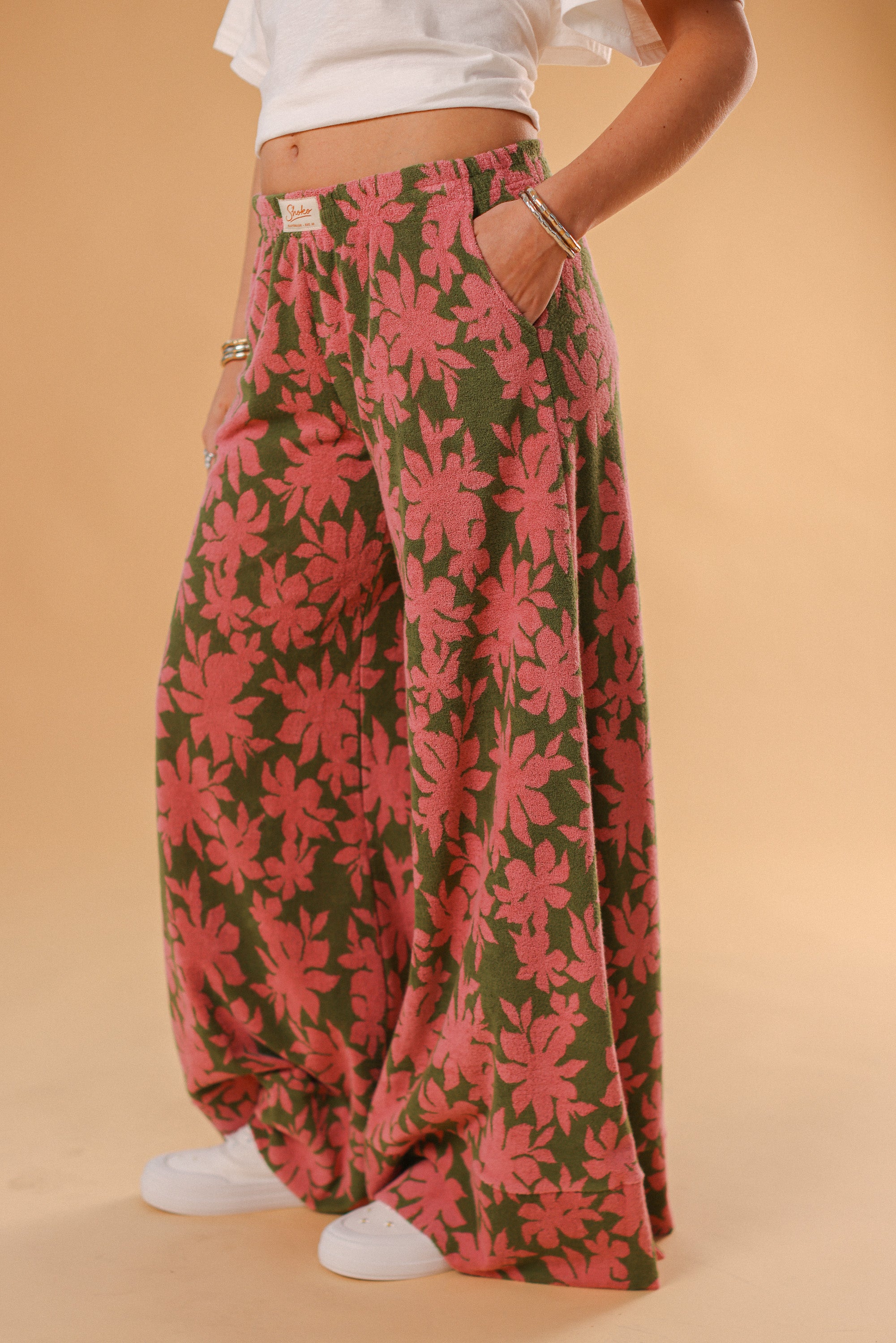 Trousers Sally Green Palms