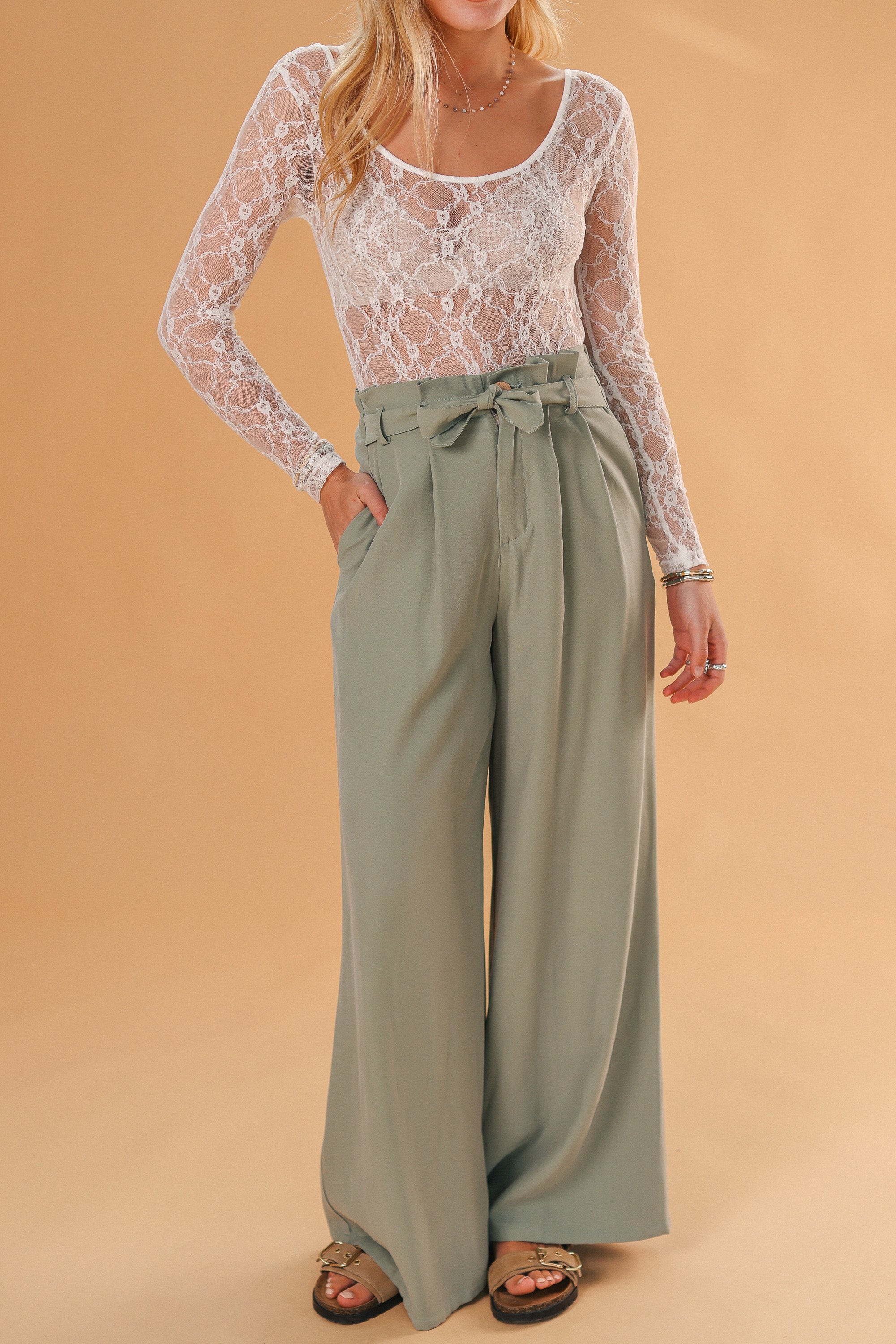Trousers Nina Sage