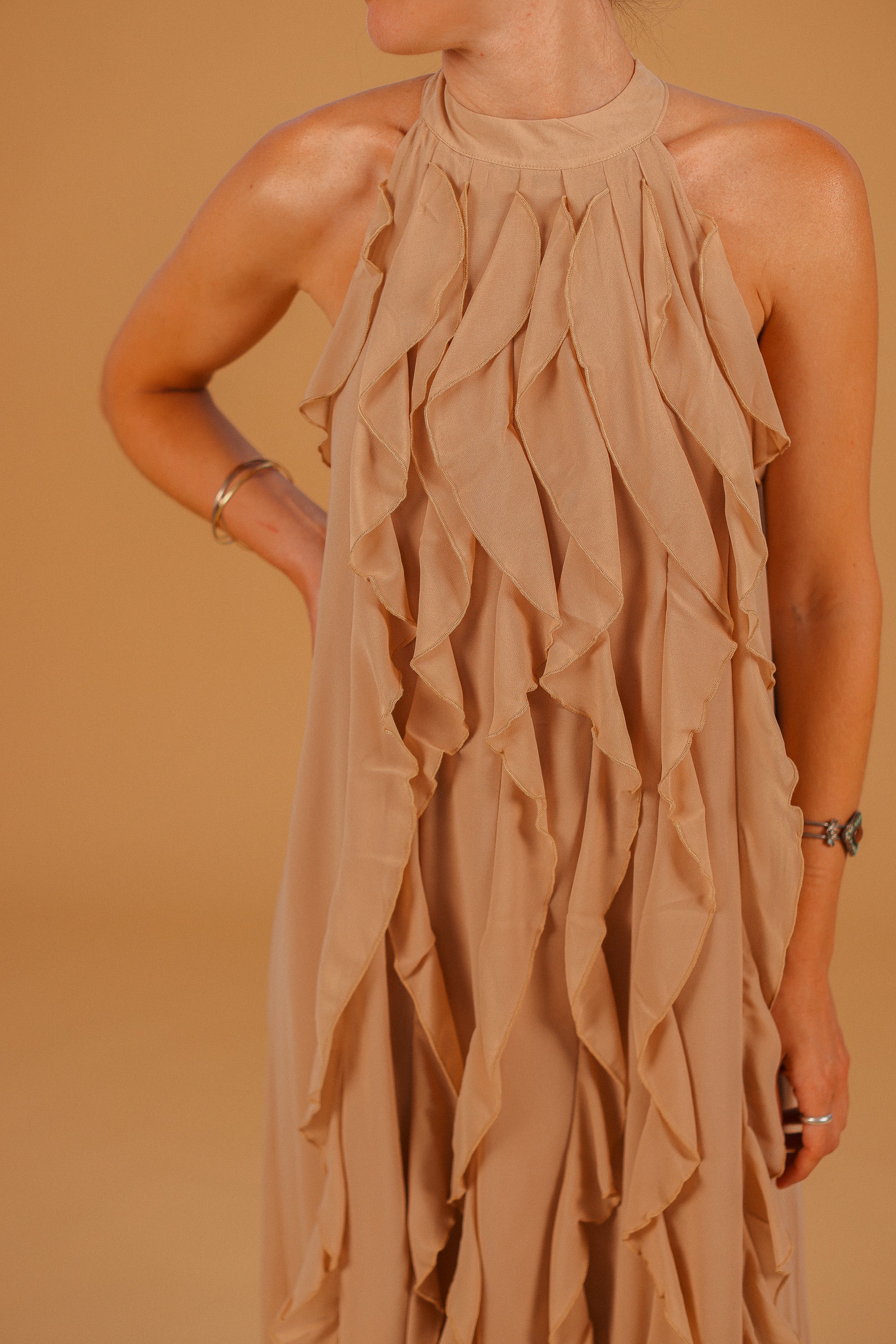 Dress Dahlia Latte