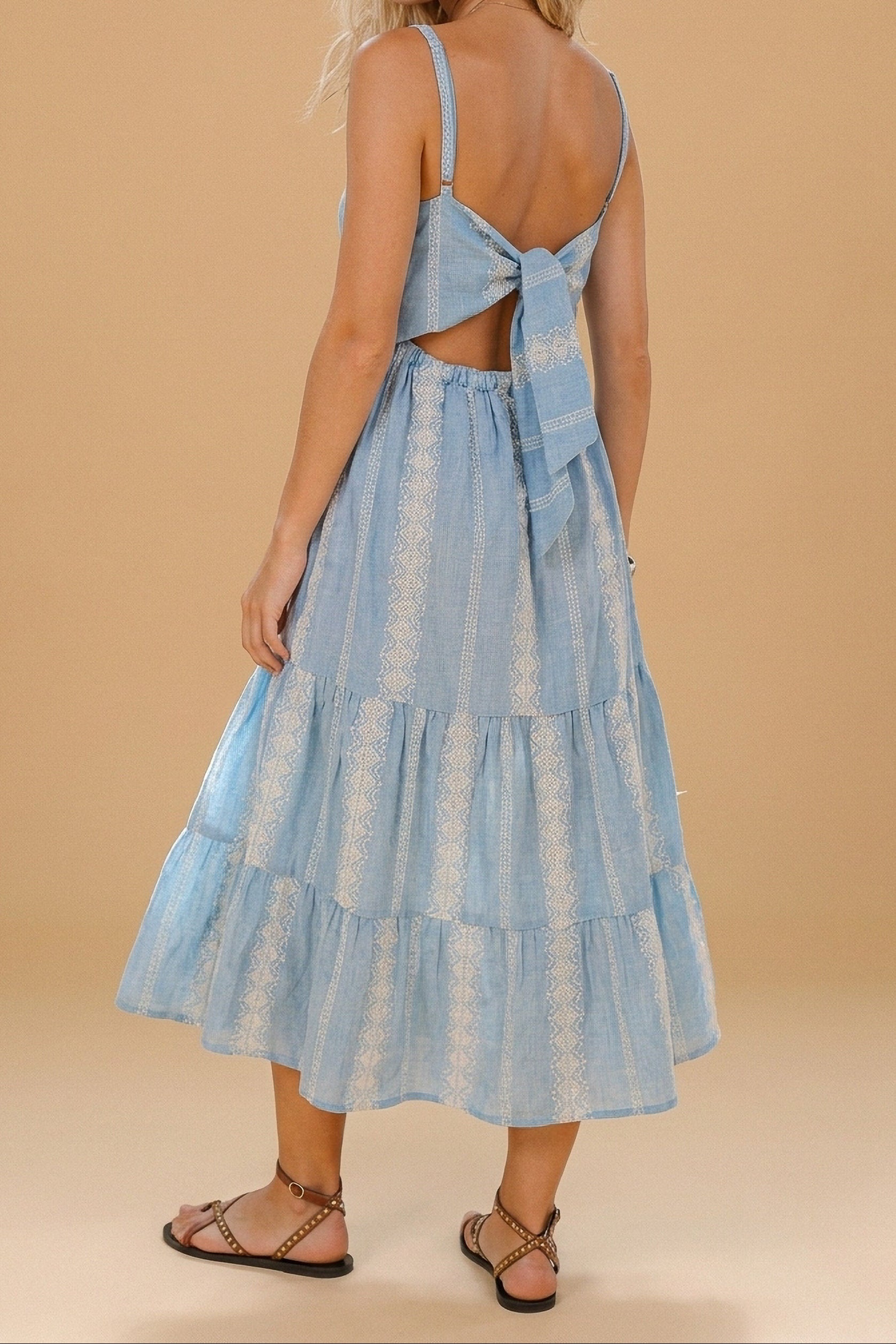 Dress Morin Light Blue