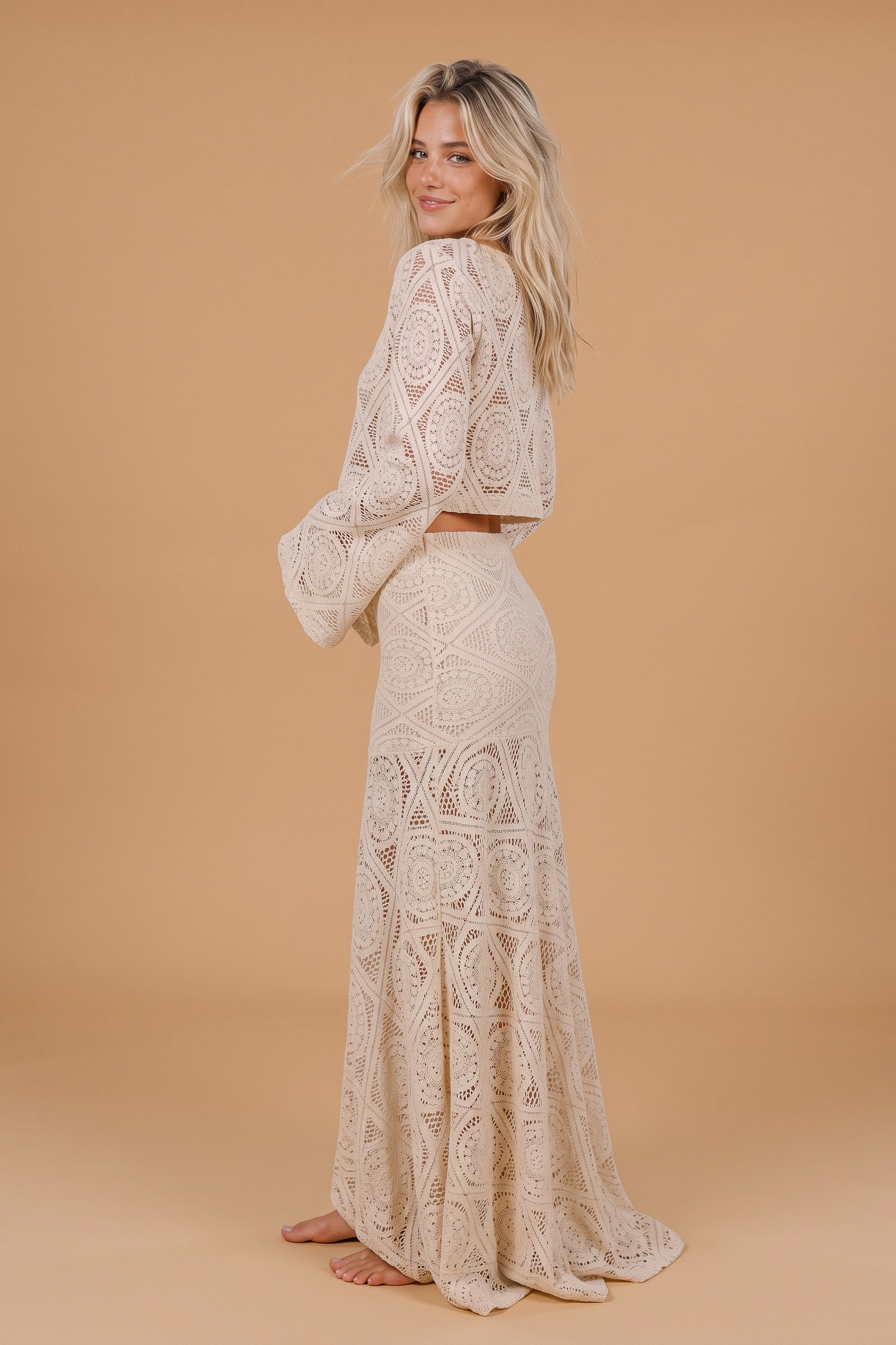 Skirt Amerina Cream Lace