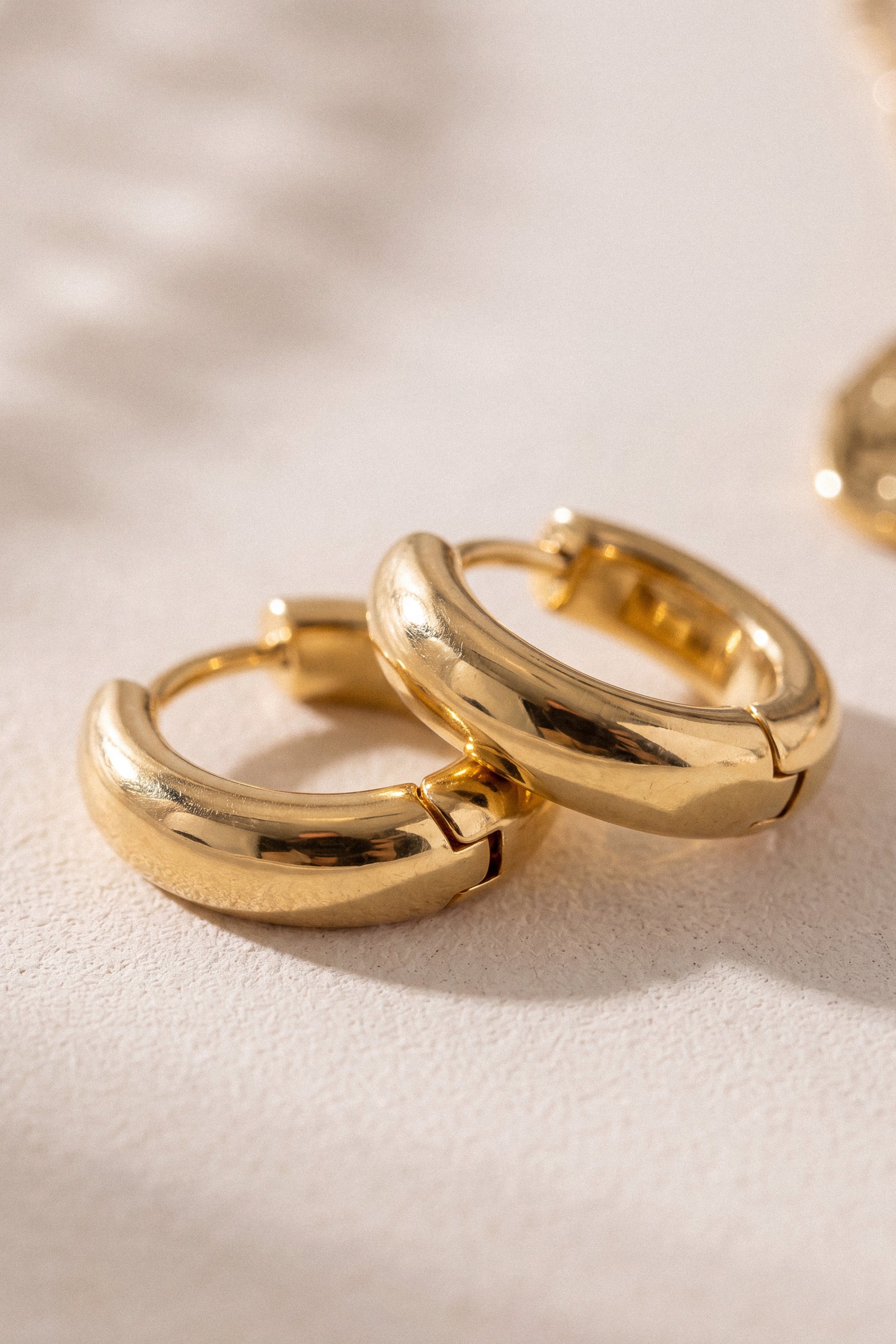 Earrings Circle Mini Gold