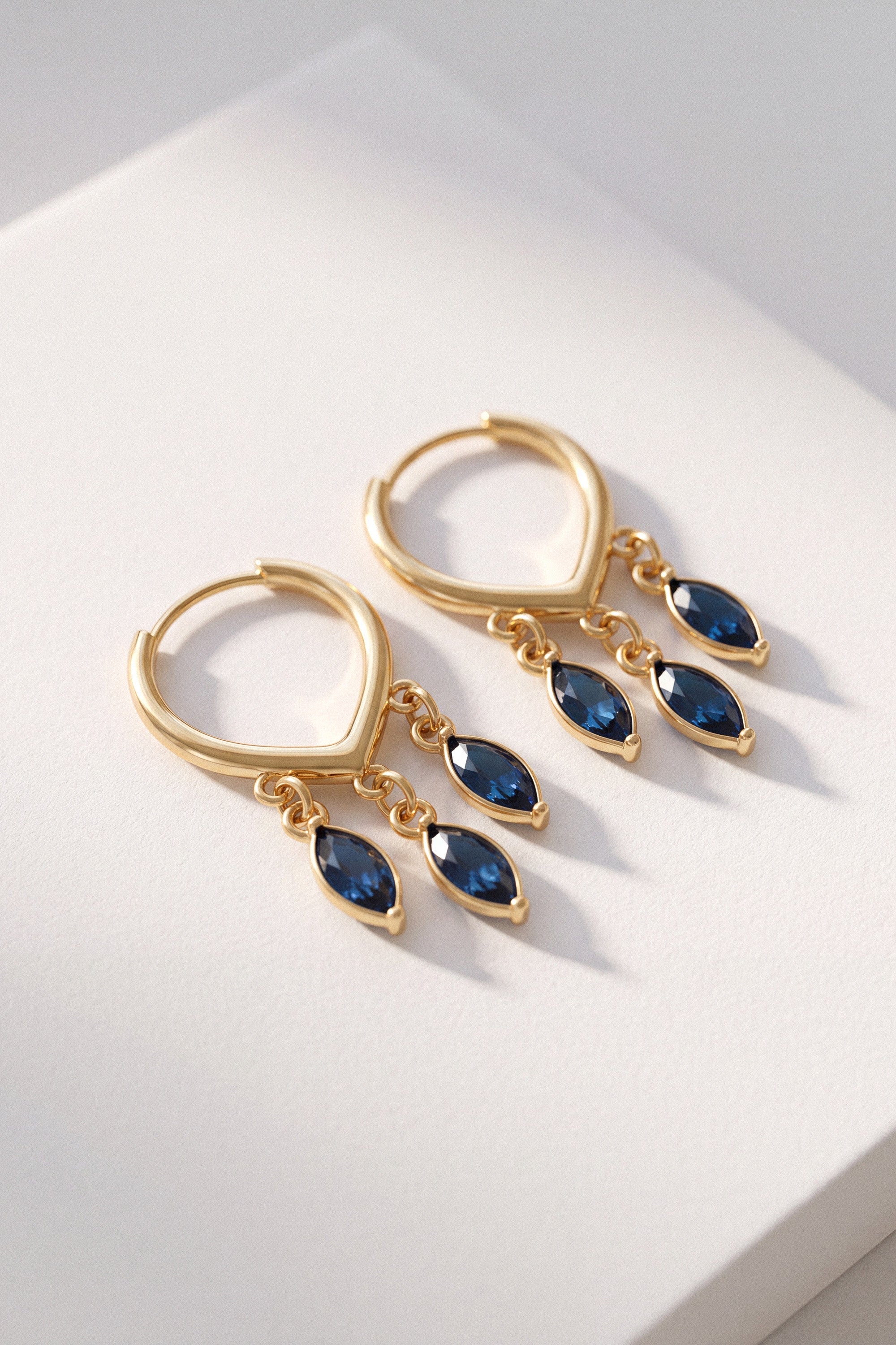 Earrings Midnight Drops