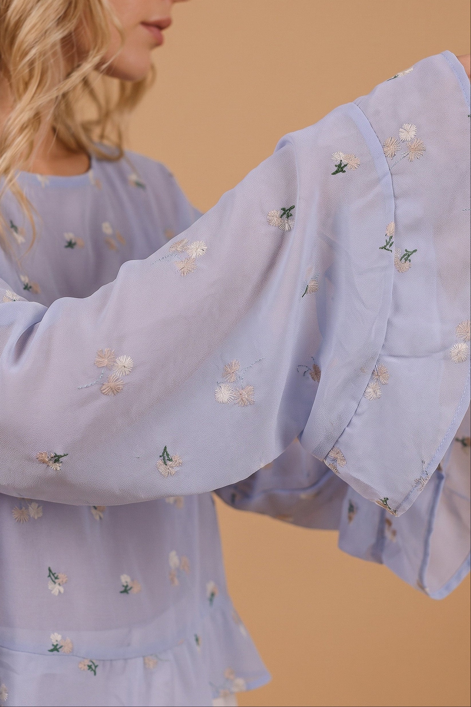 Top Melia Dusty Blue