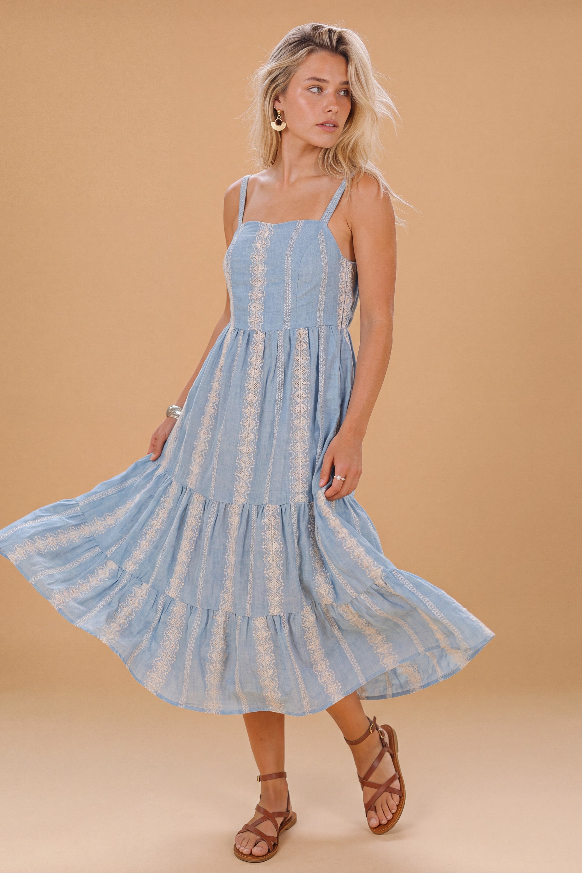 Dress Morin Light Blue