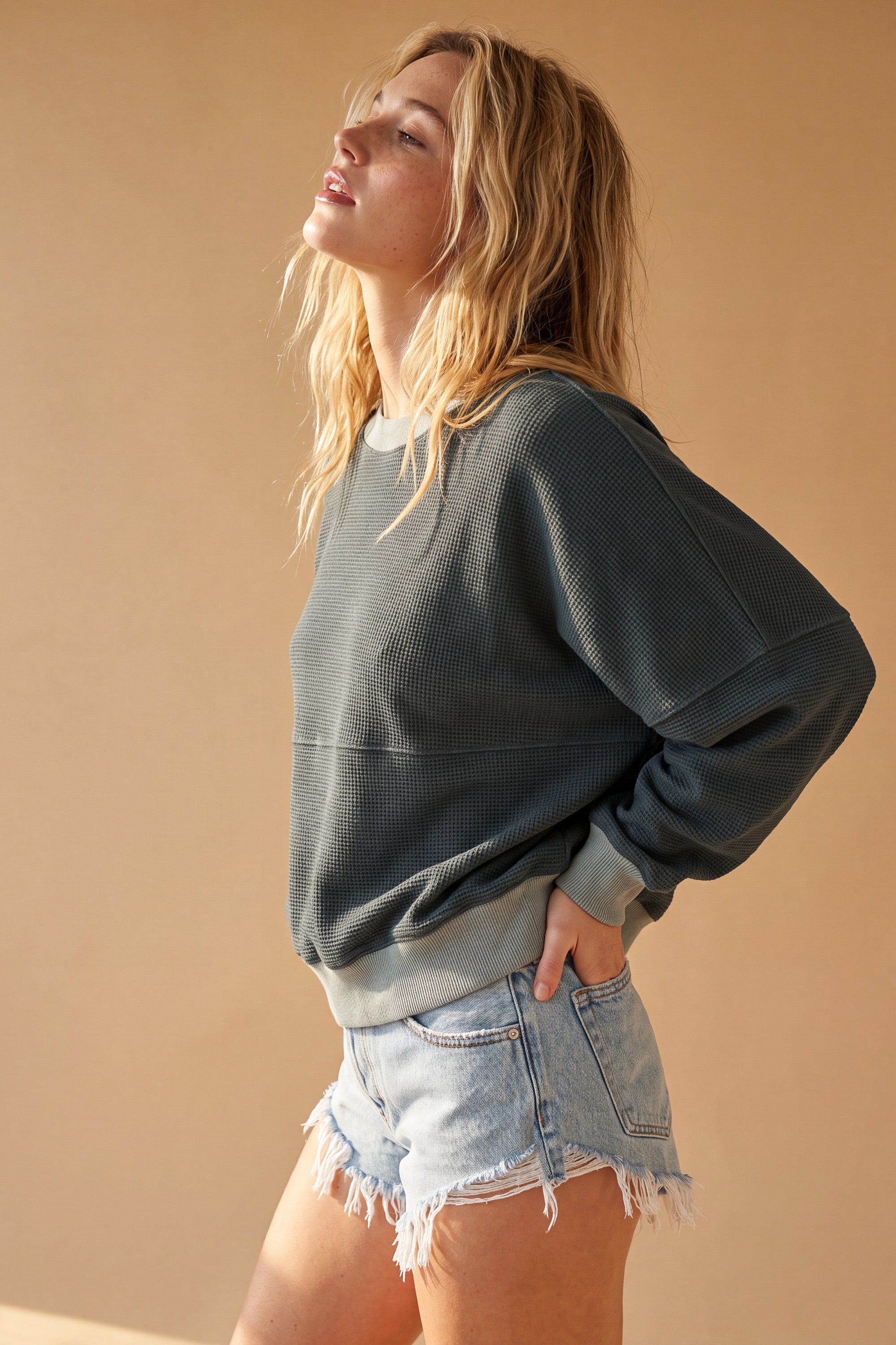 Sweater Aldina Dusky Teal