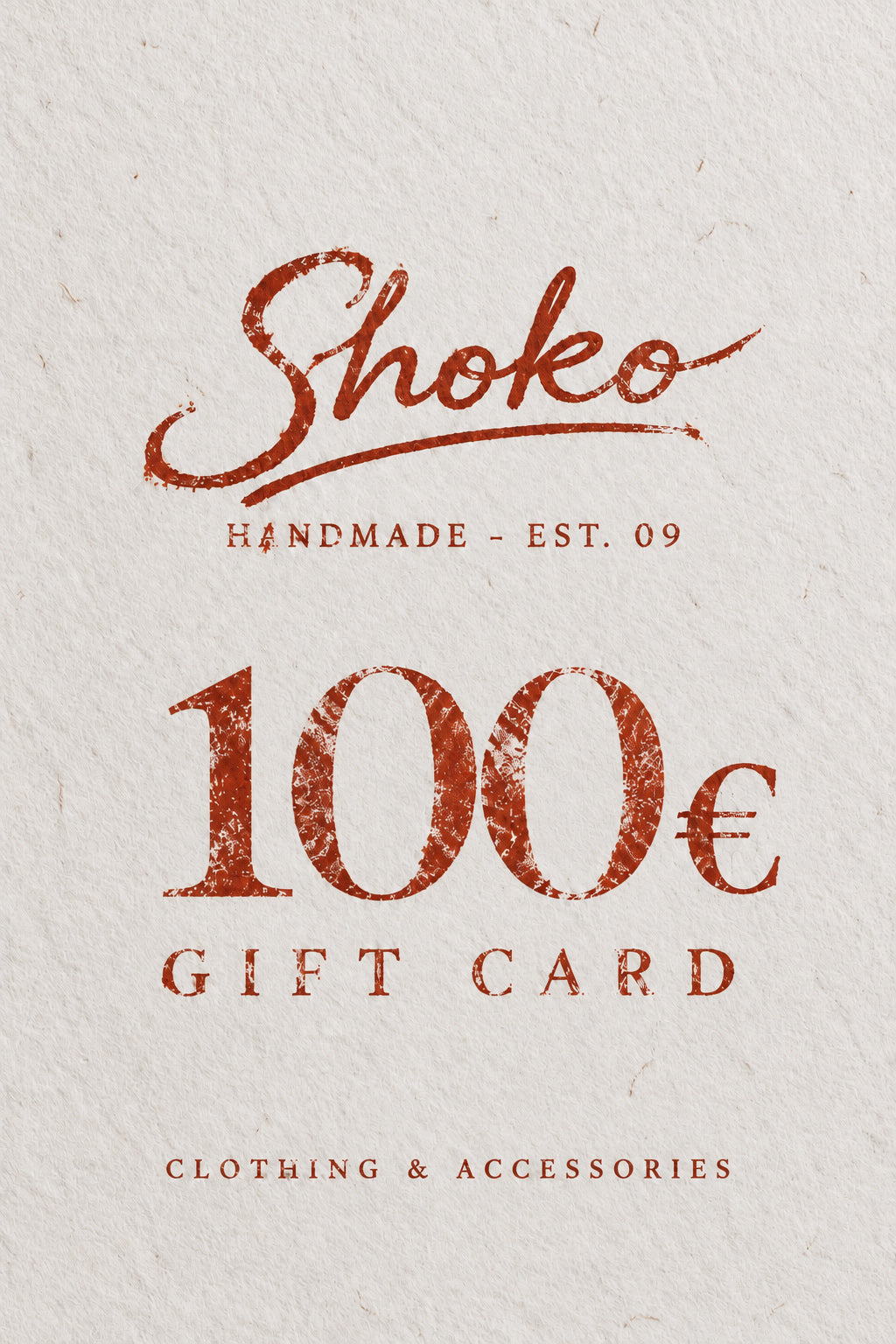 E-Gift card