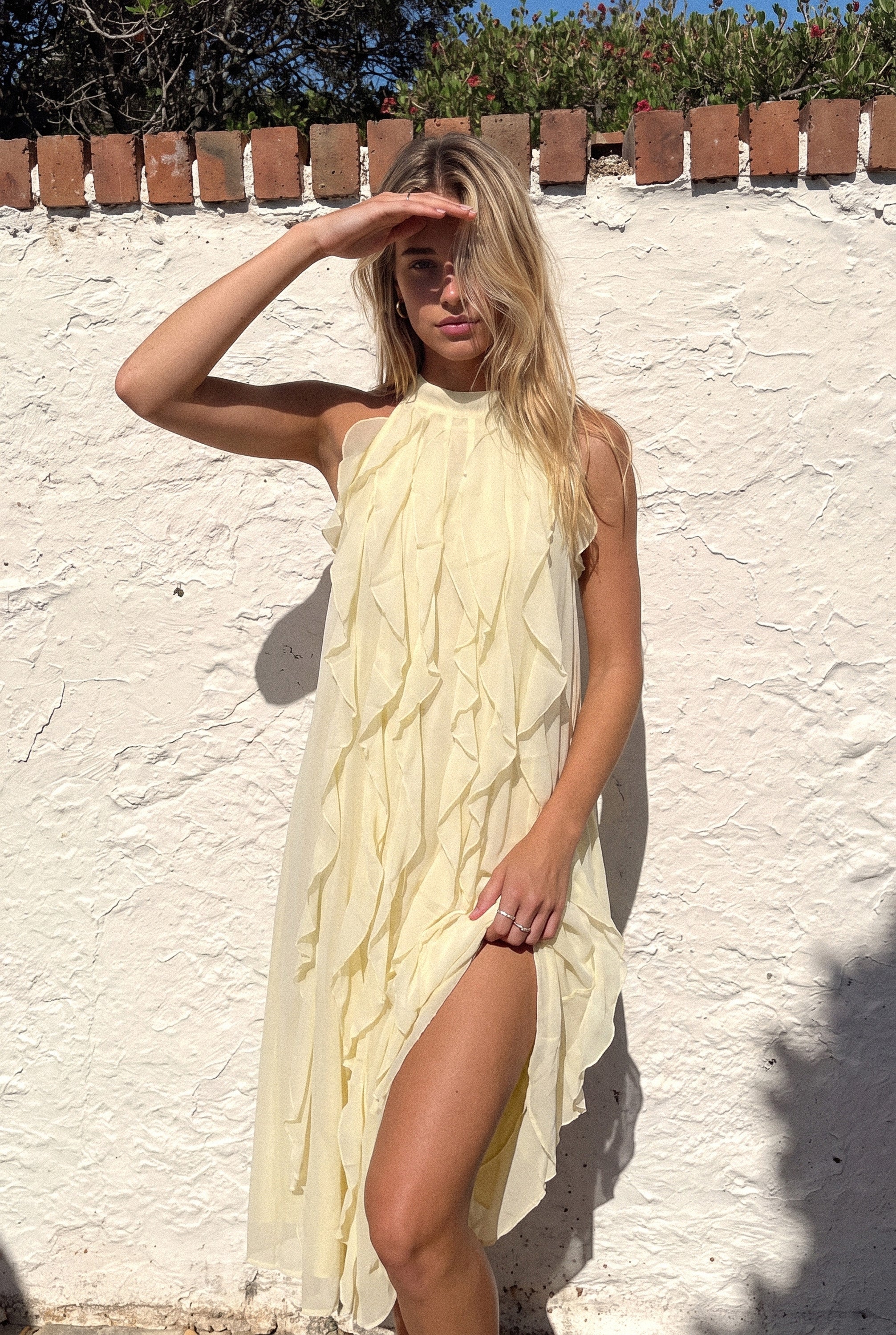 Dress Dahlia Lemon