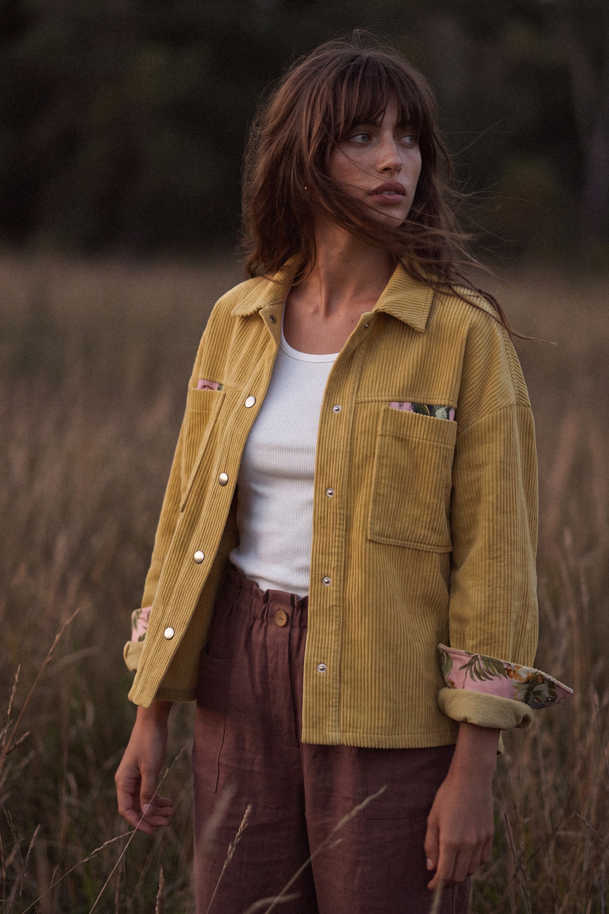 Jacket Calla Dusty Yellow