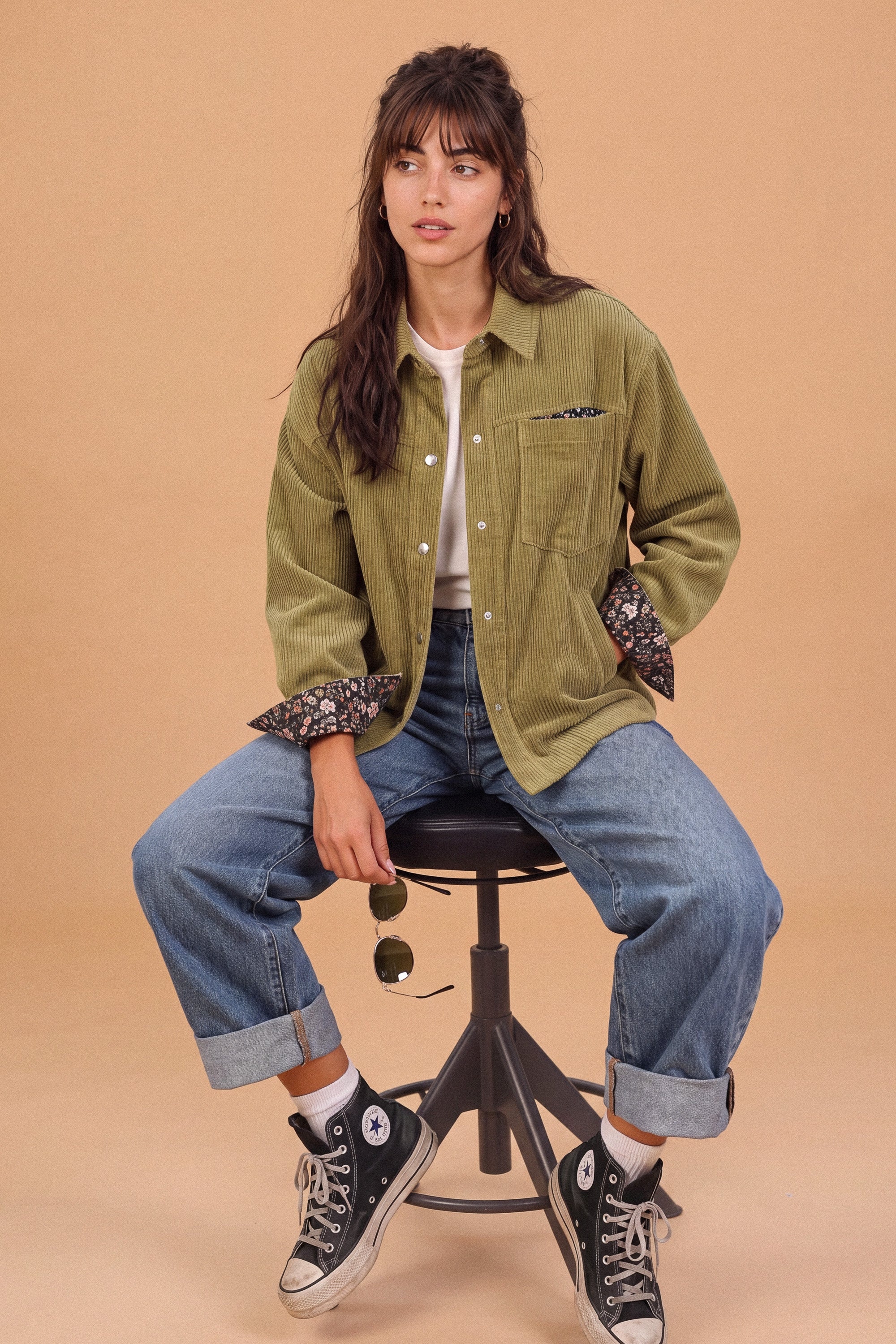 Jacke Calla Oliv