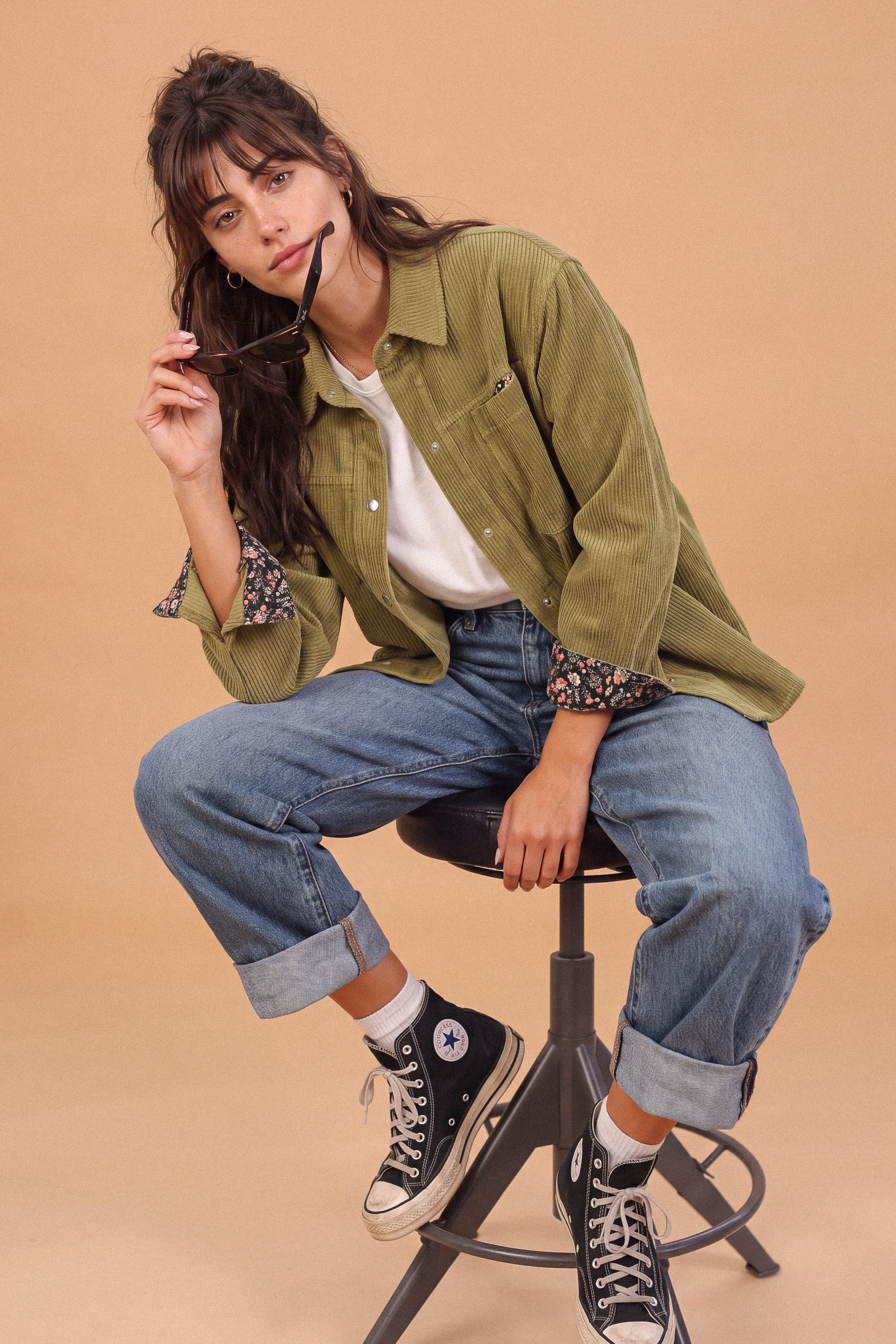 Jacke Calla Oliv