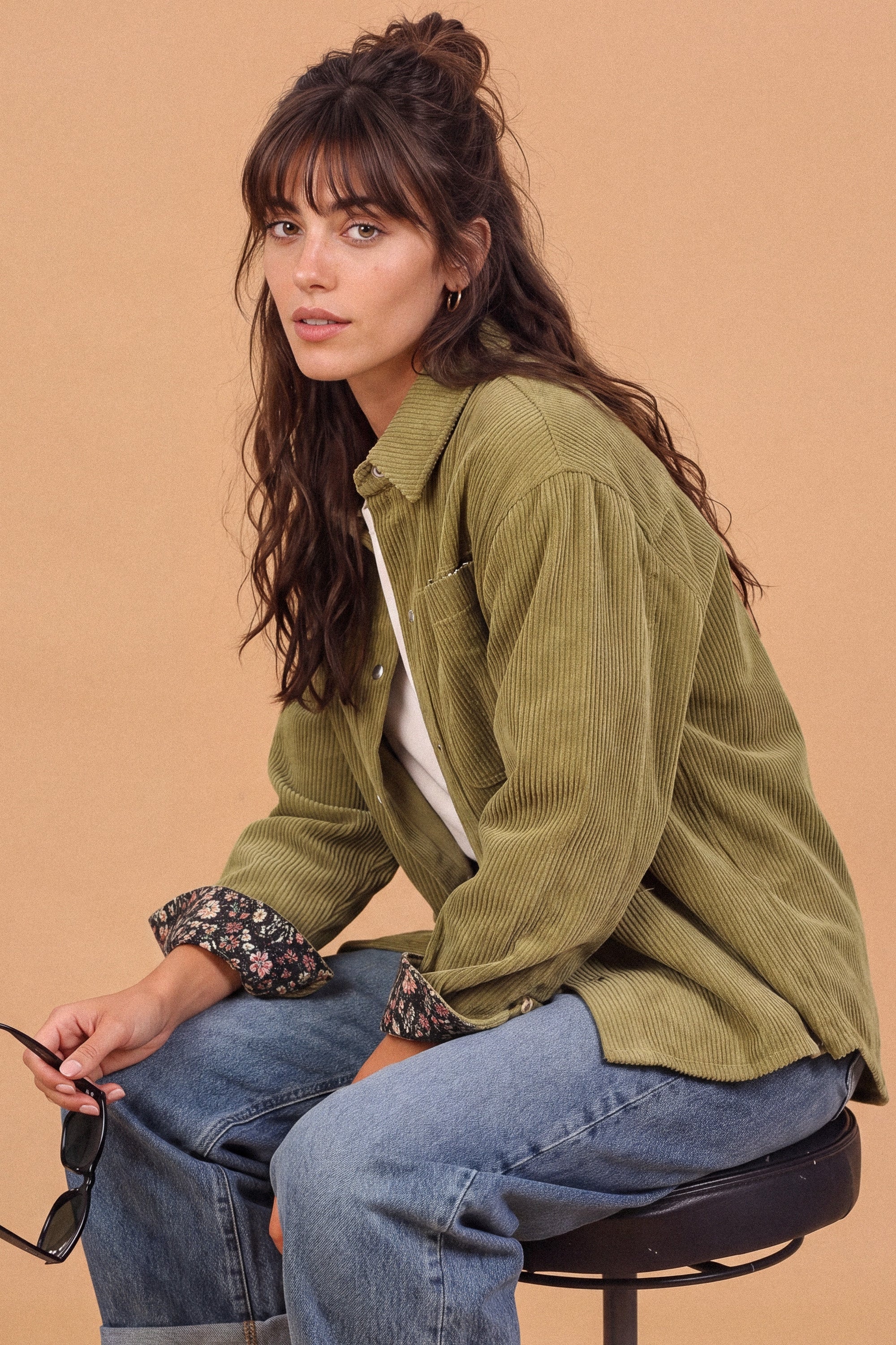 Jacke Calla Oliv