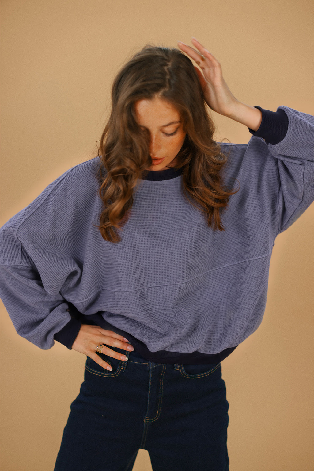 Sweater Aldina Dusty Blue