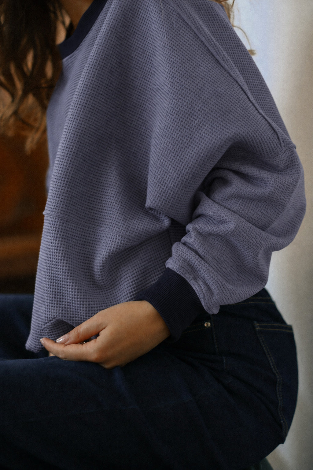 Sweater Aldina Dusty Blue