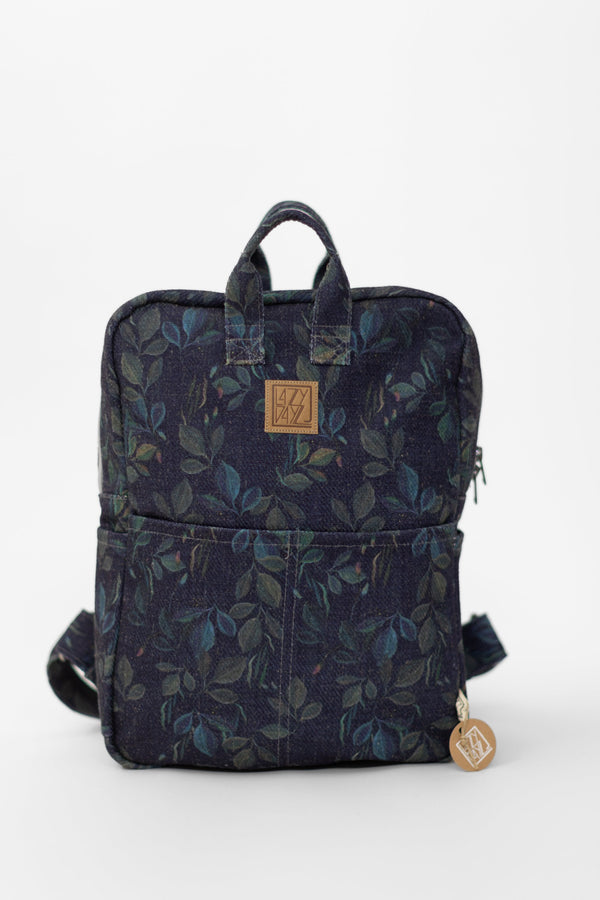 Backpack Alaia Flowers Blue