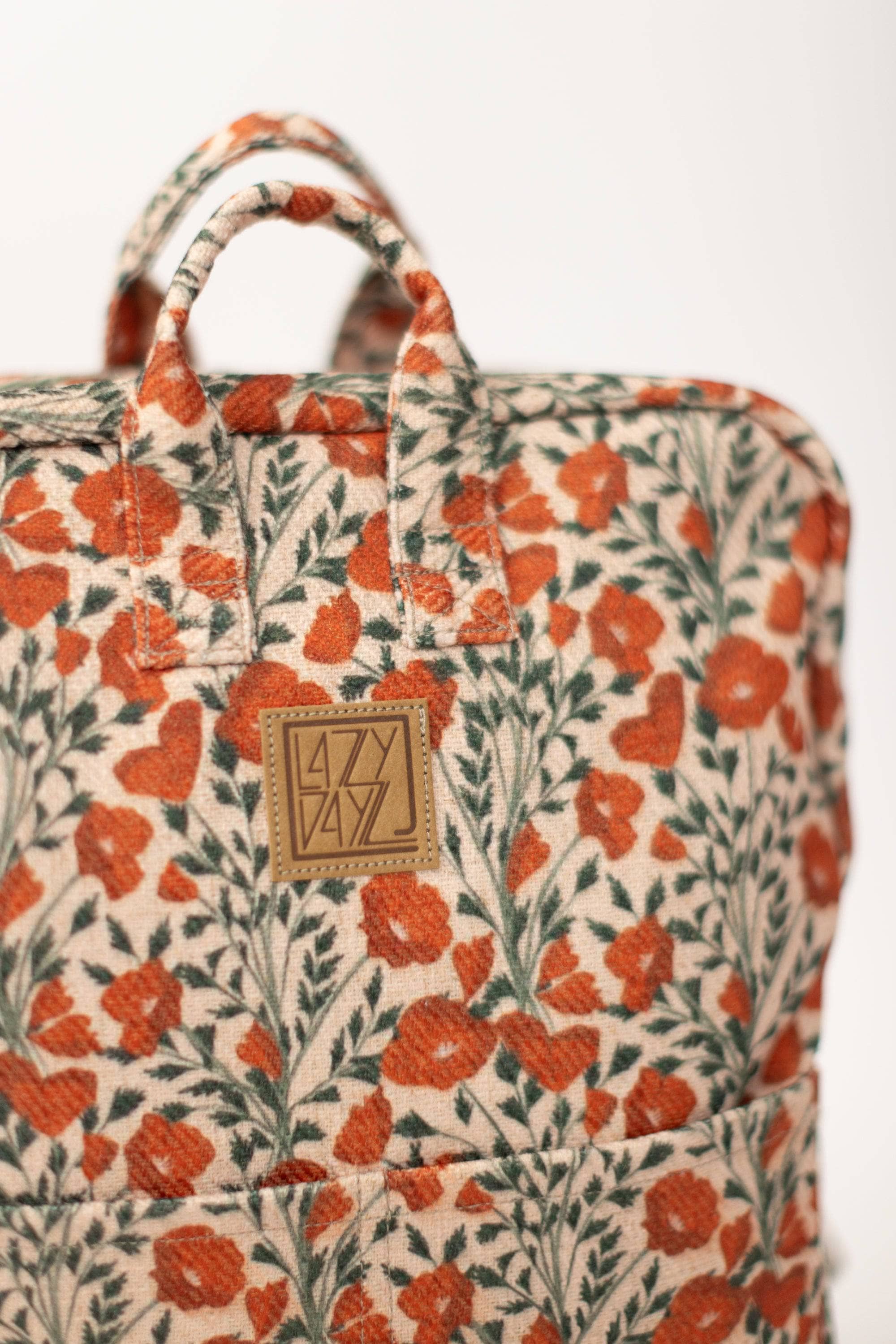 Backpack Alaia Poppies – SHOKO Backpack Alaia Poppies – SHOKO