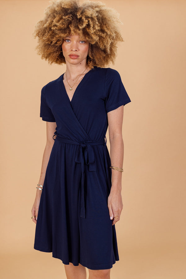 Dress Catherine Navy Blue