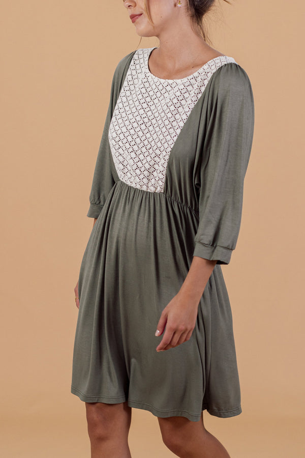 Dress Wynter Khaki