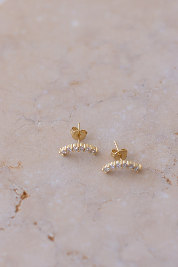 Earrings Caterpillar Gold