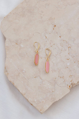 Earrings Illona Coral Orange