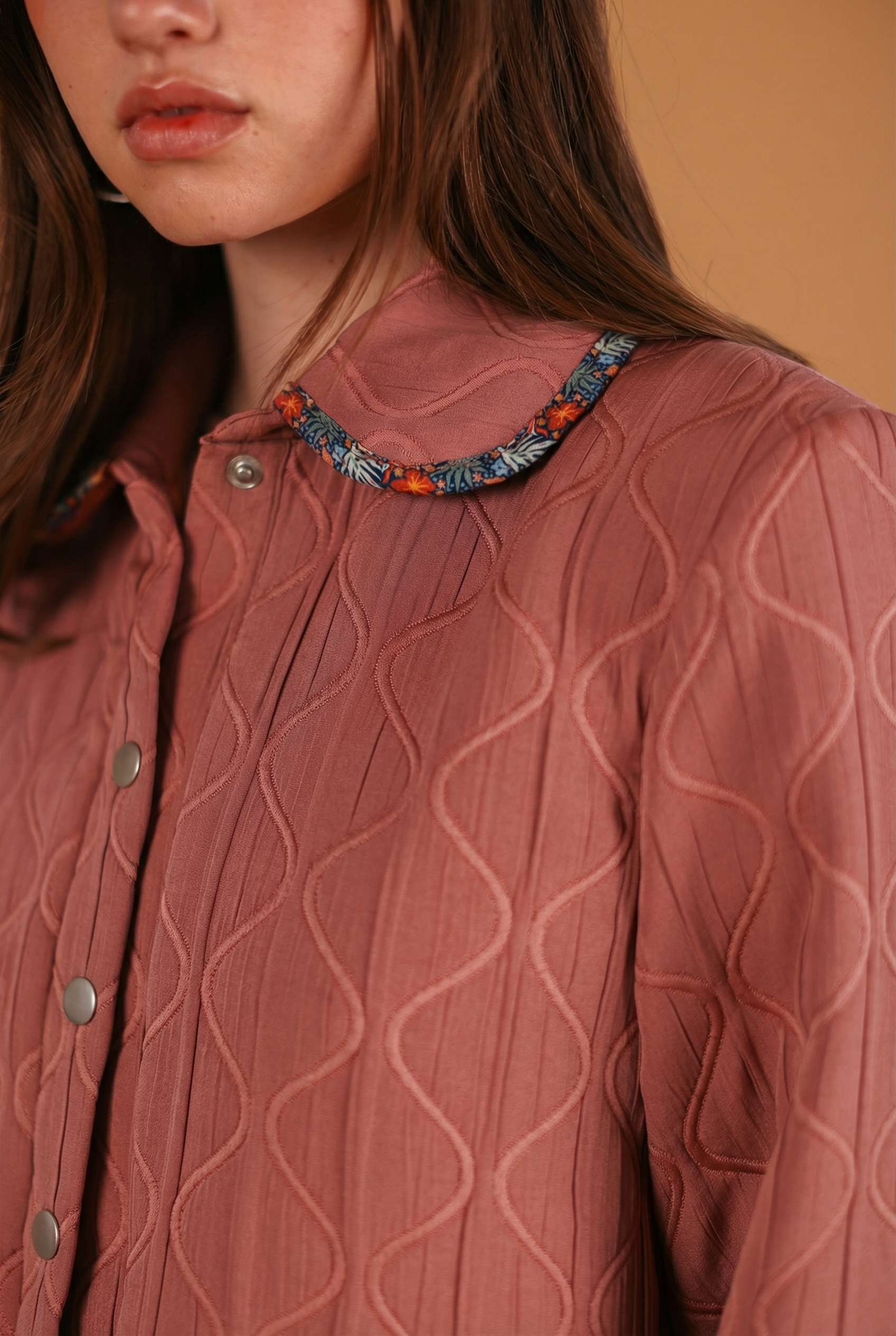 Jacket Bubbly Dusty Pink