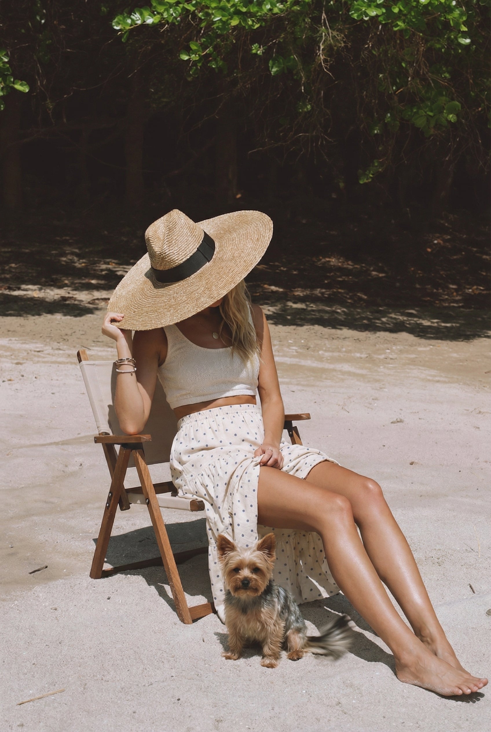 Top Melina Cream Lace