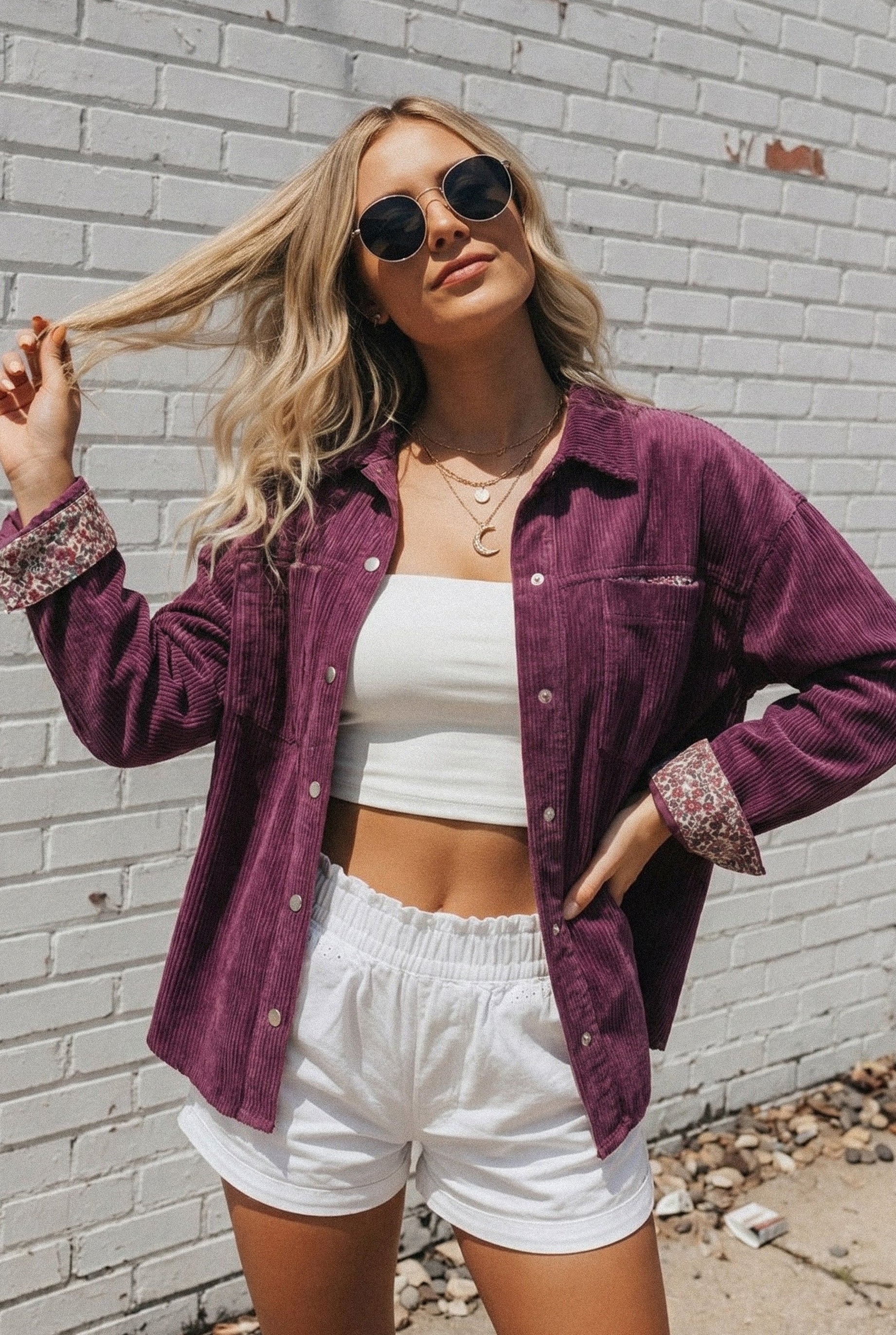 Jacket Calla Purple
