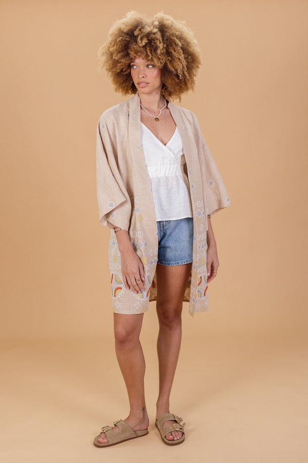 Kimono Desert Beige