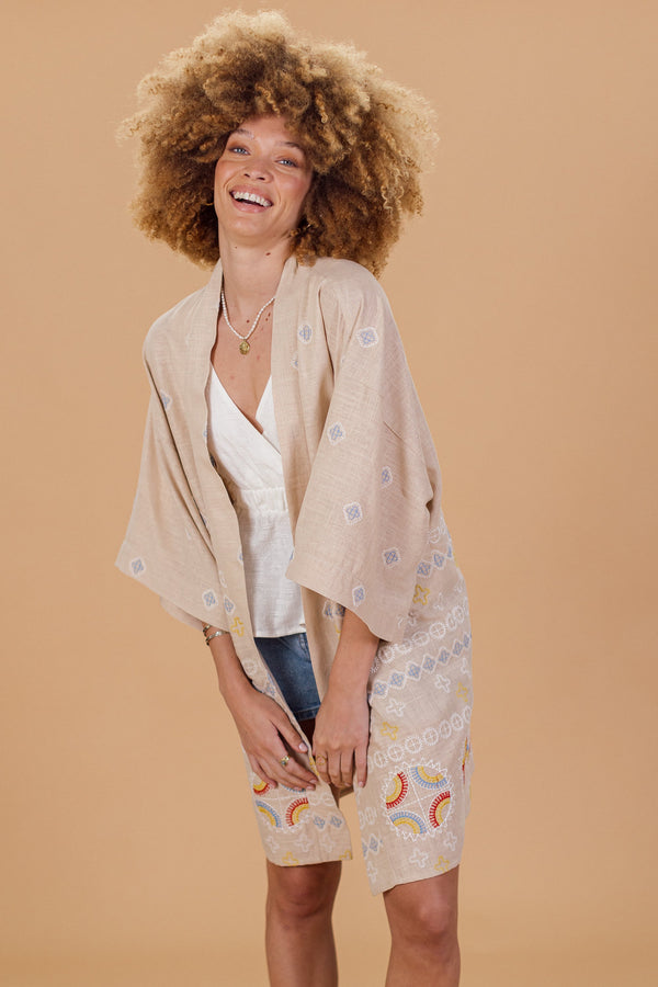 Kimono Desert Beige