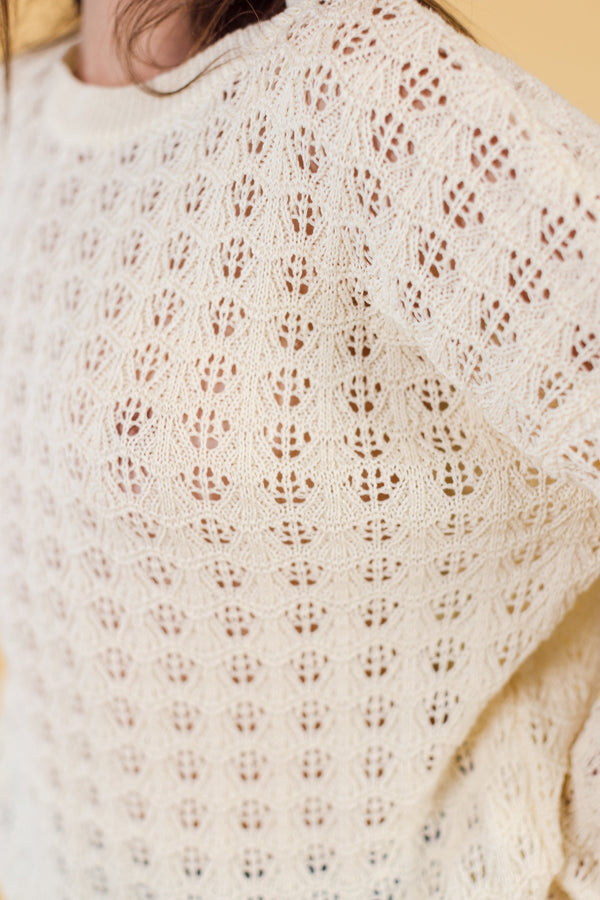 Knit Sweater Briella Cream One Size (S-M) / Cream