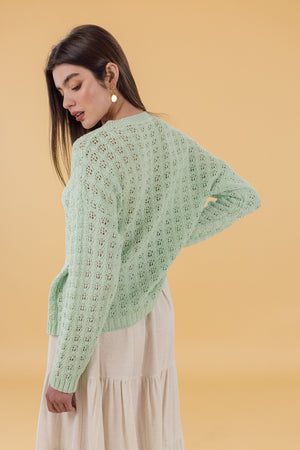 Knit Sweater Briella Mint One Size (S-M) / Mint