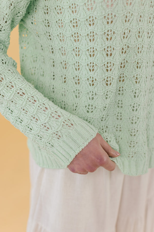Knit Sweater Briella Mint One Size (S-M) / Mint