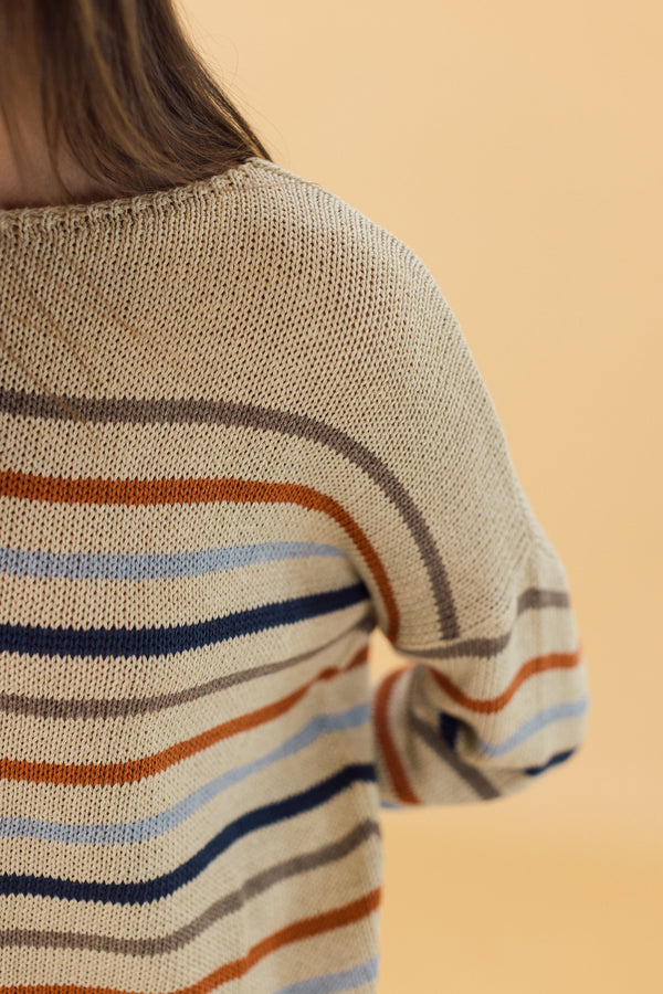 Knit Sweater Robbie Beige One size (S/M) / Beige
