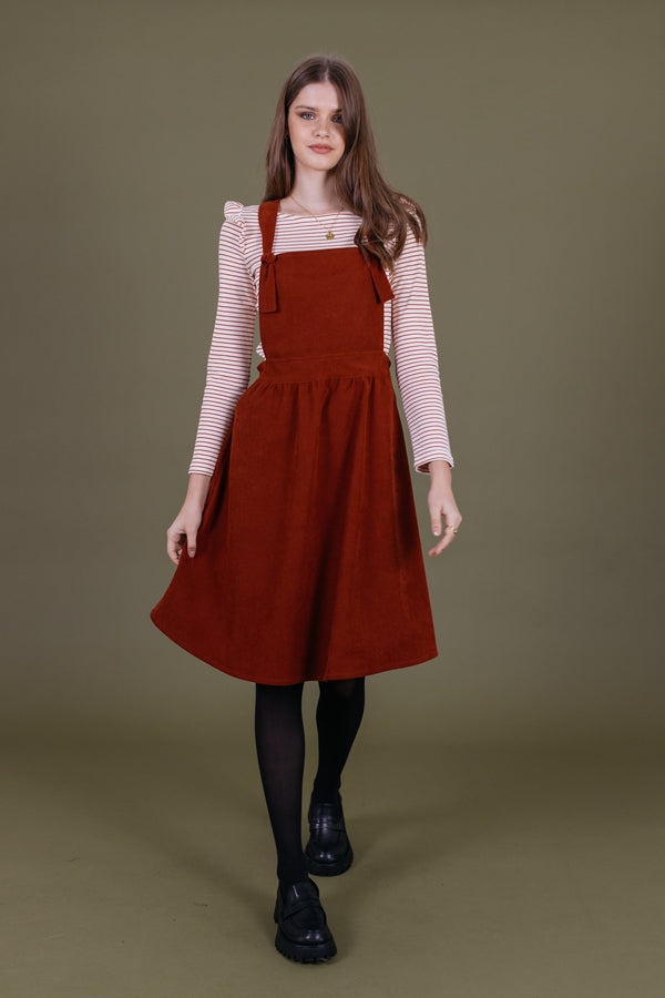Overall Dress Sibylle Terracotta