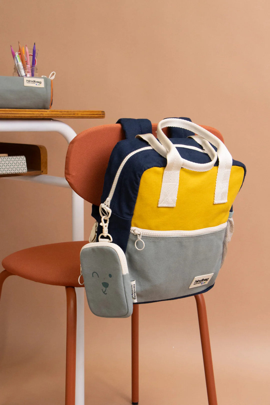 Kids Backpack Arthur Blue Mustard