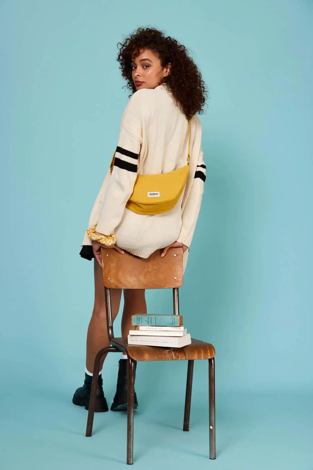 Half-Moon Bag Andrea Mustard