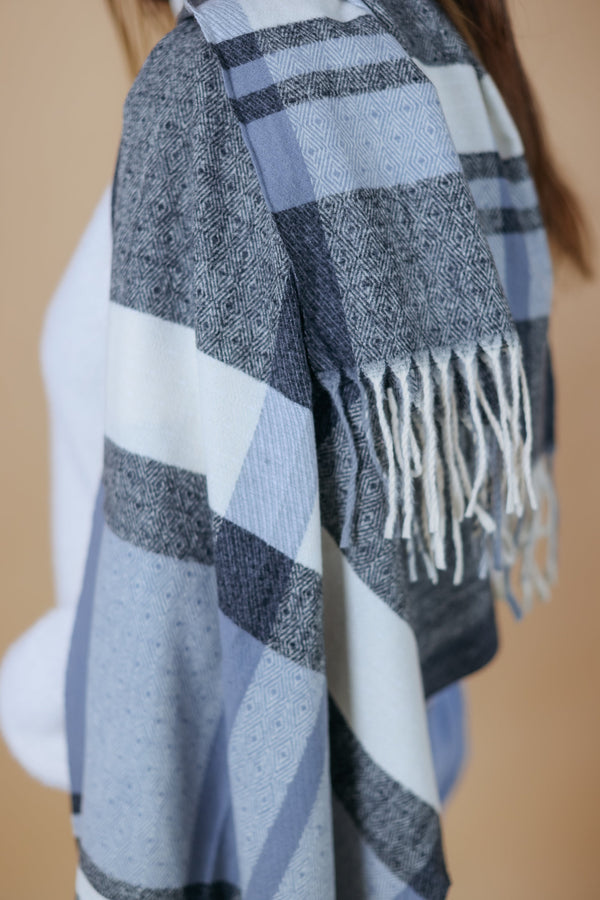 Scarf Cartmel Grey Grey