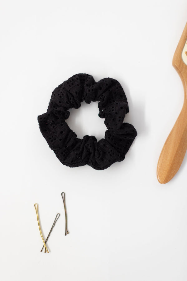 Scrunchie Sorento Black Black