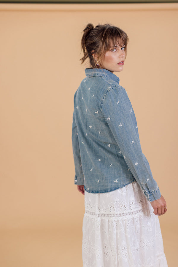 Shirt Marlen Denim Blue