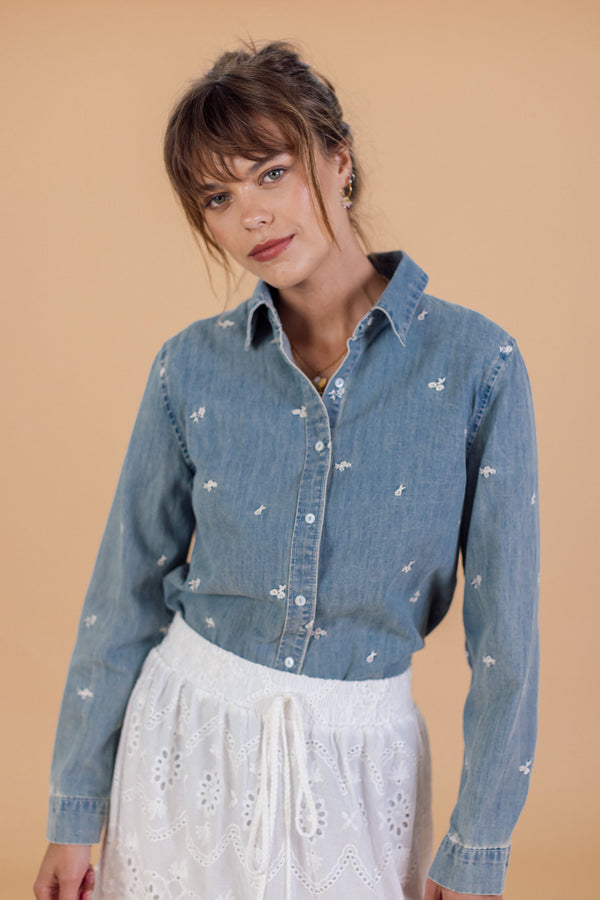 Shirt Marlen Denim Blue