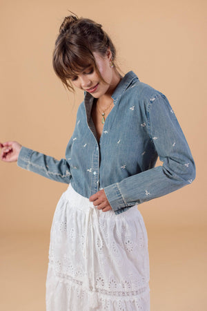 Shirt Marlen Denim Blue