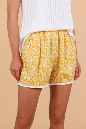 Shorts Lorely Yellow