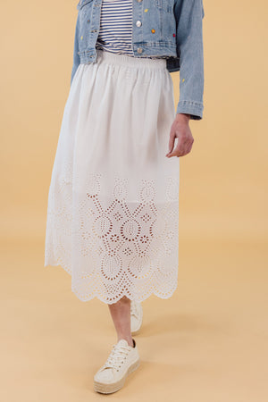 Skirt Abril White