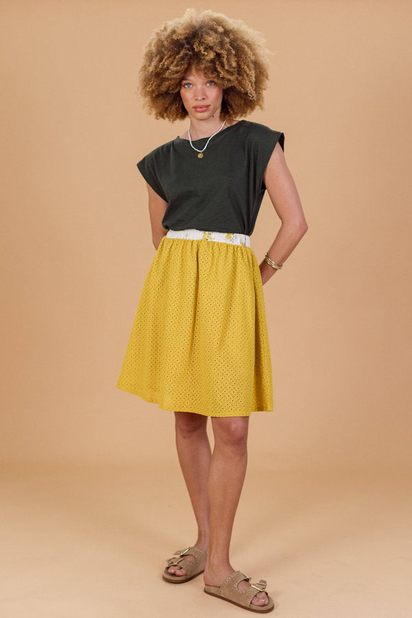 Skirt Daisy Mustard.