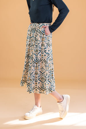 Skirt Echo Ethnic Ikat