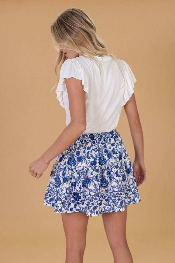 Skirt Lucy Deer Blue