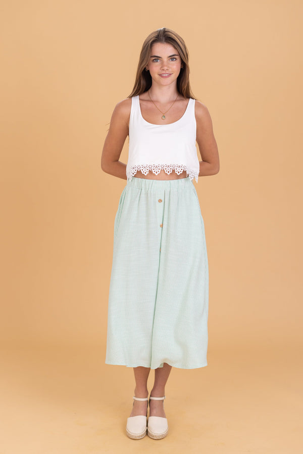 Skirt Marisa Stripes Mint